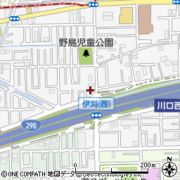 埼玉県川口市伊刈881周辺の地図