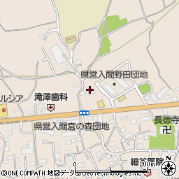 埼玉県入間市野田1436周辺の地図