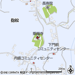 乗願寺周辺の地図