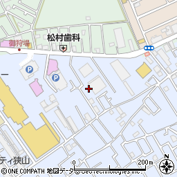 埼玉県狭山市北入曽704周辺の地図