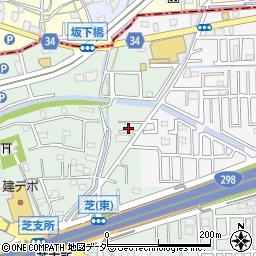 埼玉県川口市芝4583周辺の地図