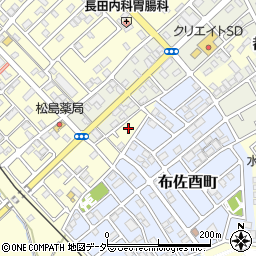 千葉県我孫子市布佐3099-22周辺の地図