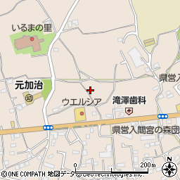 埼玉県入間市野田1967周辺の地図