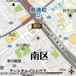 目利きの銀次 南浦和西口駅前店周辺の地図