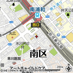 千年の宴 南浦和西口駅前店周辺の地図