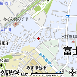 埼玉県富士見市水子147-13周辺の地図