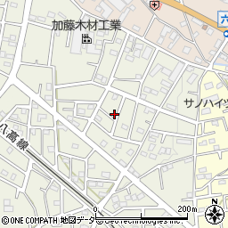 埼玉県飯能市笠縫370周辺の地図