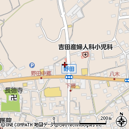 埼玉県入間市野田637周辺の地図