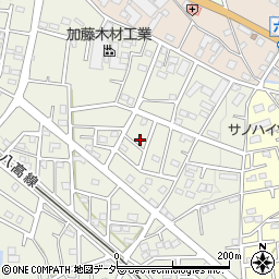 埼玉県飯能市笠縫395-3周辺の地図