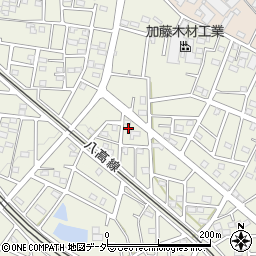 埼玉県飯能市笠縫410-8周辺の地図