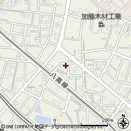 埼玉県飯能市笠縫410-12周辺の地図