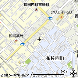 千葉県我孫子市布佐3099-9周辺の地図