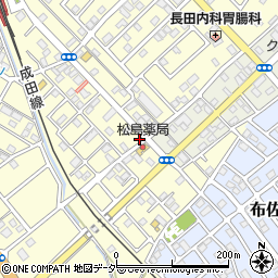 千葉県我孫子市布佐3396-35周辺の地図