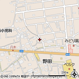 埼玉県入間市野田1212周辺の地図