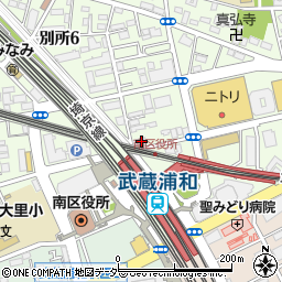 ダリ・インスティテュート武蔵浦和教室周辺の地図