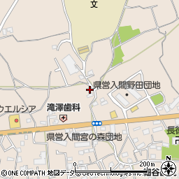 埼玉県入間市野田1474周辺の地図