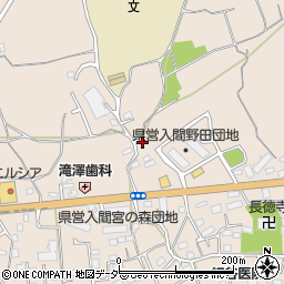 埼玉県入間市野田1437周辺の地図