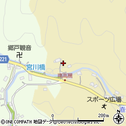埼玉県飯能市下直竹470周辺の地図
