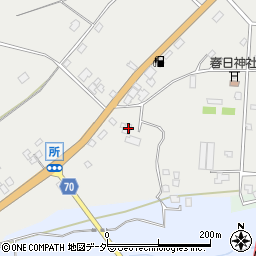 千葉県成田市所1209周辺の地図