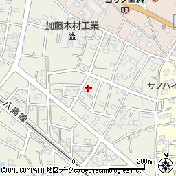埼玉県飯能市笠縫392周辺の地図