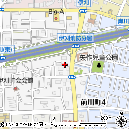 埼玉県川口市伊刈90-1周辺の地図