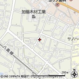 埼玉県飯能市笠縫365-1周辺の地図