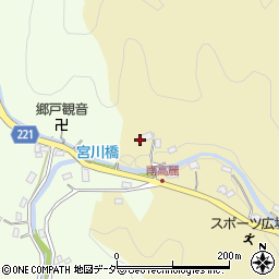 埼玉県飯能市下直竹472周辺の地図