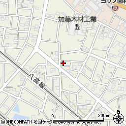 埼玉県飯能市笠縫388-2周辺の地図