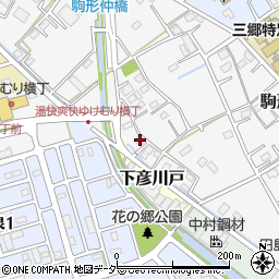埼玉県三郷市駒形503周辺の地図