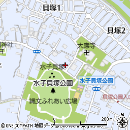 埼玉県富士見市水子1521周辺の地図