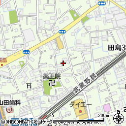 埼玉県さいたま市桜区田島5丁目2周辺の地図