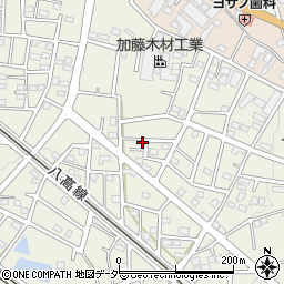 埼玉県飯能市笠縫388-10周辺の地図