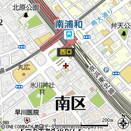 株式会社ミニテック　南浦和店周辺の地図