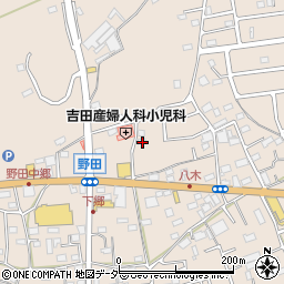 埼玉県入間市野田1249周辺の地図