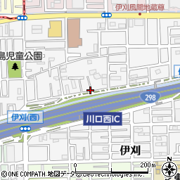〒333-0865 埼玉県川口市伊刈の地図