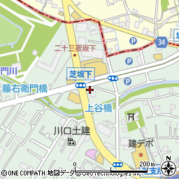 埼玉県川口市芝7217周辺の地図
