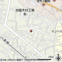埼玉県飯能市笠縫395-7周辺の地図
