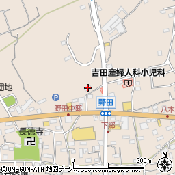 埼玉県入間市野田1277周辺の地図