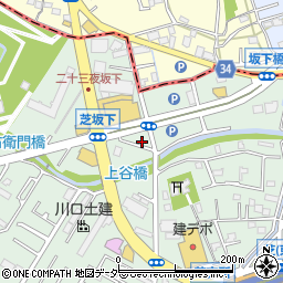 埼玉県川口市芝7219周辺の地図