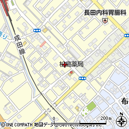 千葉県我孫子市布佐3396-14周辺の地図