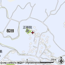 千葉県成田市桜田585-1周辺の地図
