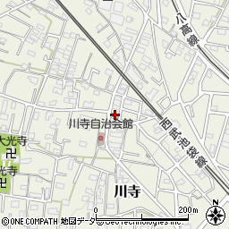ヤマザキＹショップキザワヤ川寺店周辺の地図