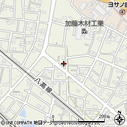 埼玉県飯能市笠縫409-6周辺の地図