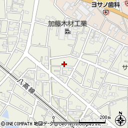 埼玉県飯能市笠縫390-3周辺の地図