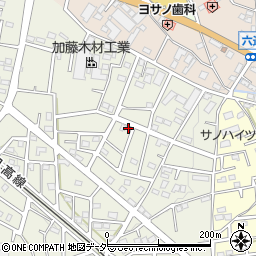 埼玉県飯能市笠縫395-5周辺の地図