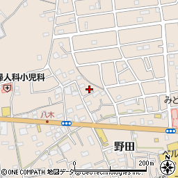 埼玉県入間市野田1210周辺の地図