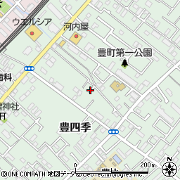 豊四季森宅"akippa駐車場周辺の地図