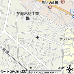 埼玉県飯能市笠縫395-4周辺の地図