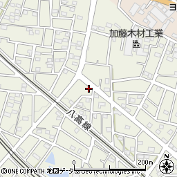 埼玉県飯能市笠縫410-15周辺の地図