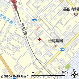 千葉県我孫子市布佐3396-5周辺の地図